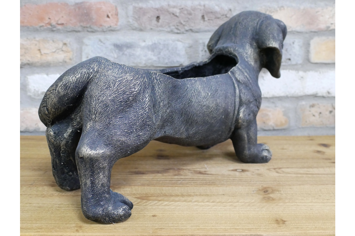 Dachshund Dog Planter – Decorative Indoor & Outdoor Plant Pot