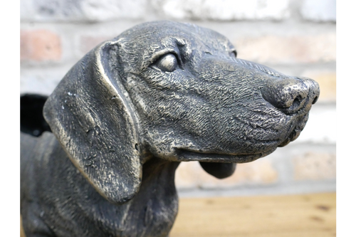 Dachshund Dog Planter – Decorative Indoor & Outdoor Plant Pot