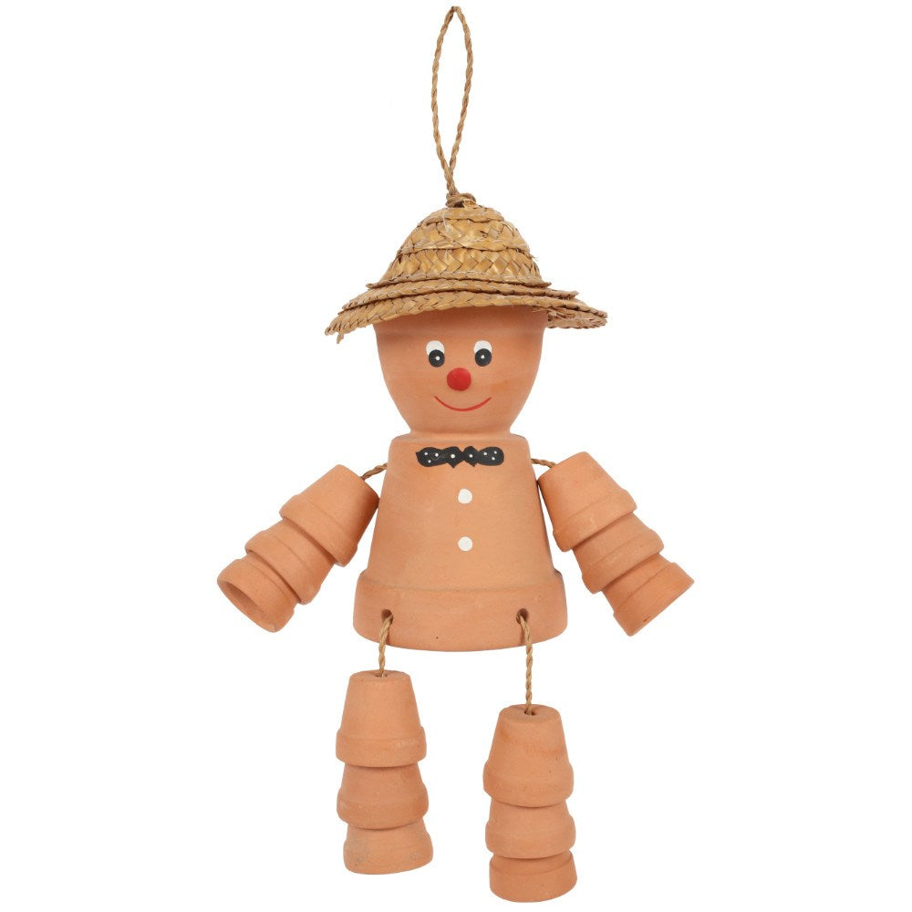Terracotta Pot People – Charming Garden Decoration