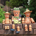 Terracotta Pot People – Charming Garden Decoration