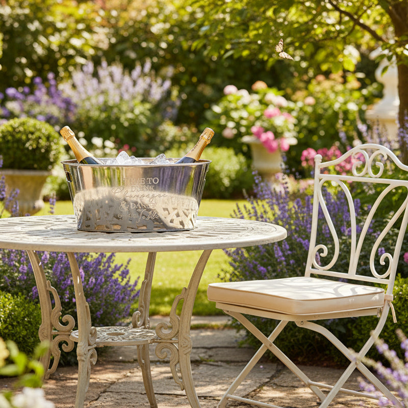 Stainless Steel Wine Cooler "Dance on The Table"