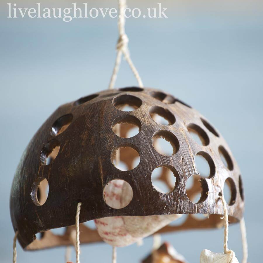 Hand Made Coconut & Shell Mobile