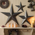 Metal Amish Barn Star – Large, Medium, Small or Set of Three
